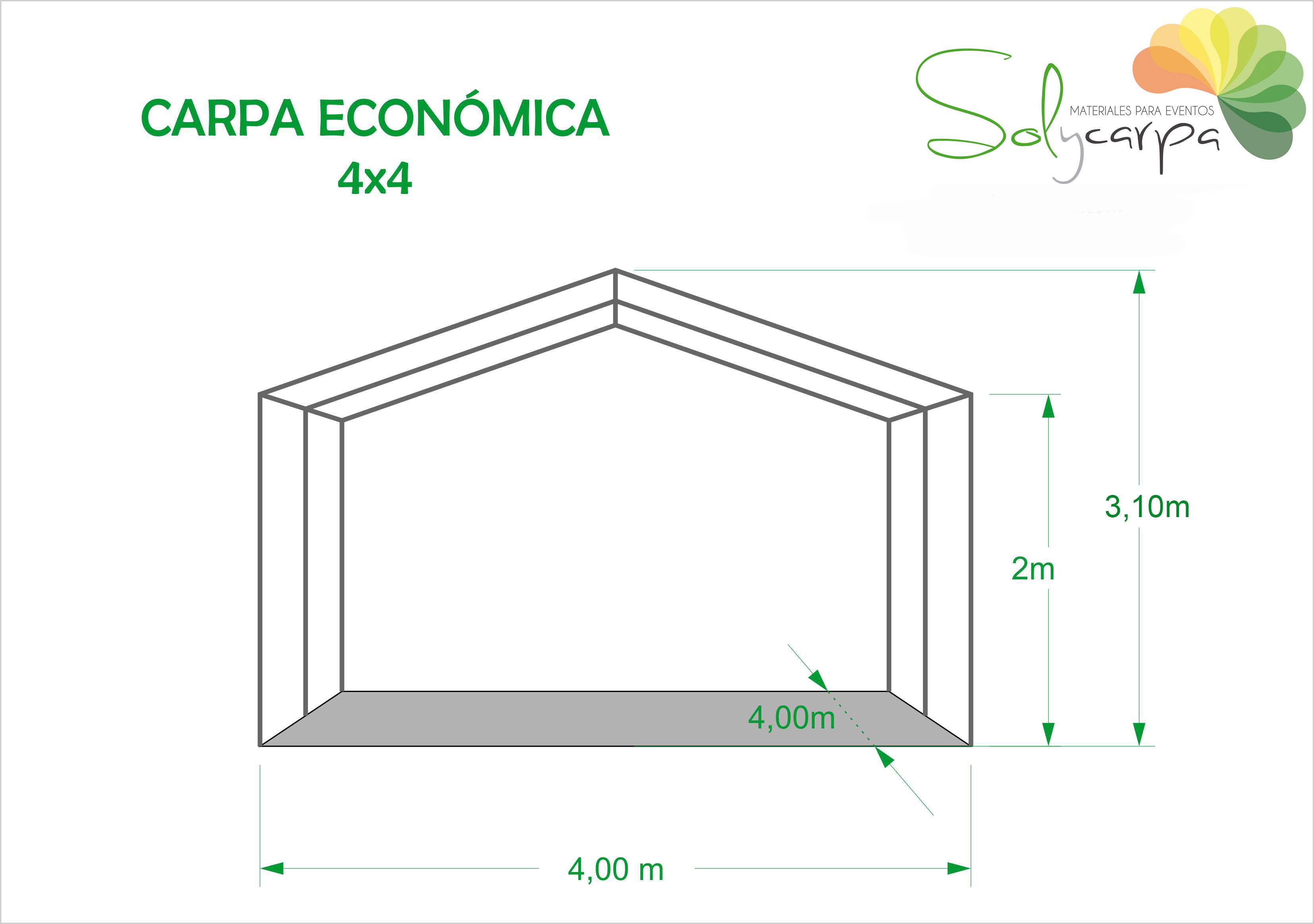 COTAS CARPA ECONOMICA 4x4